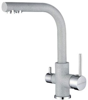 Смеситель для кухни Paulmark Essen Es213011-310 серый